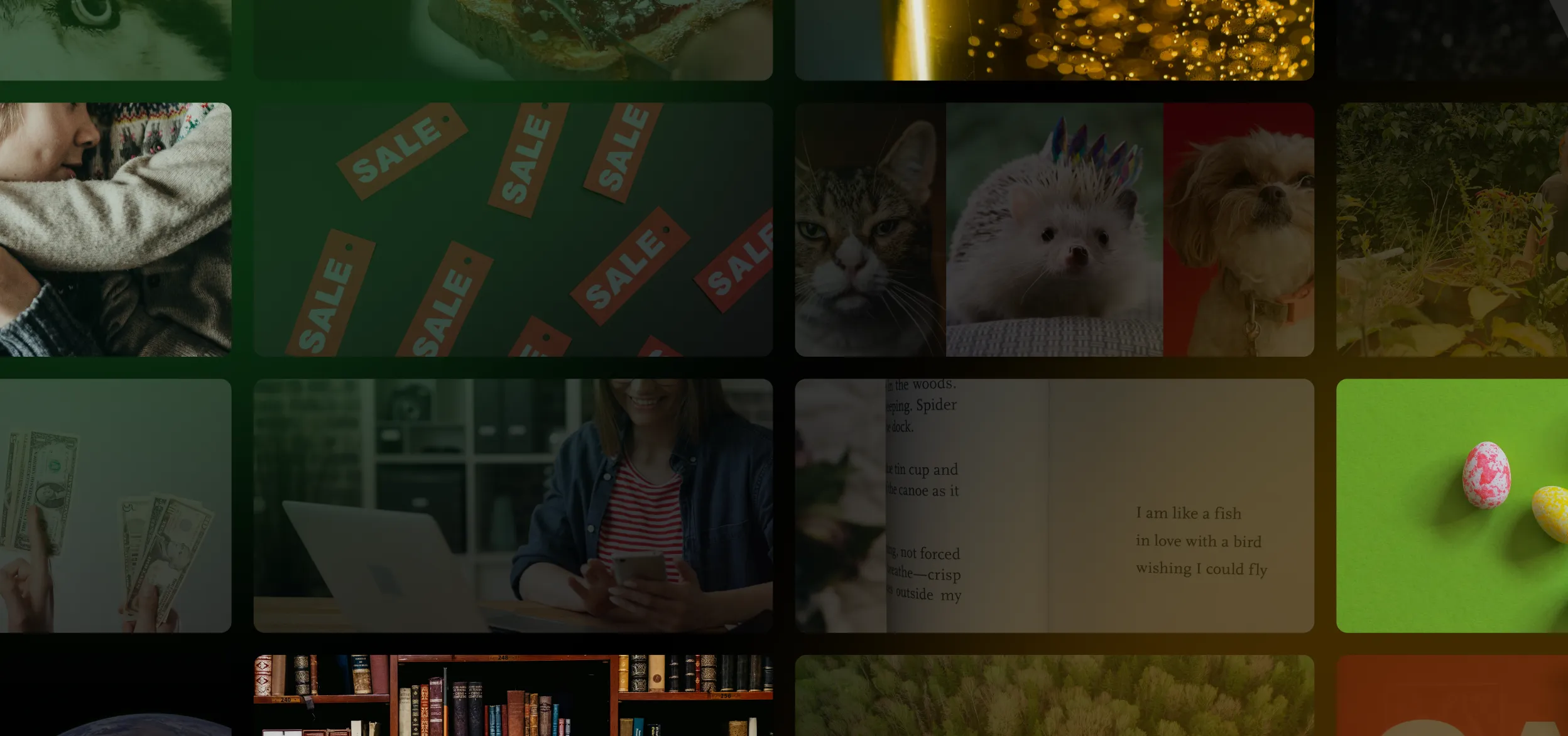 April SMS marketing calendar preview