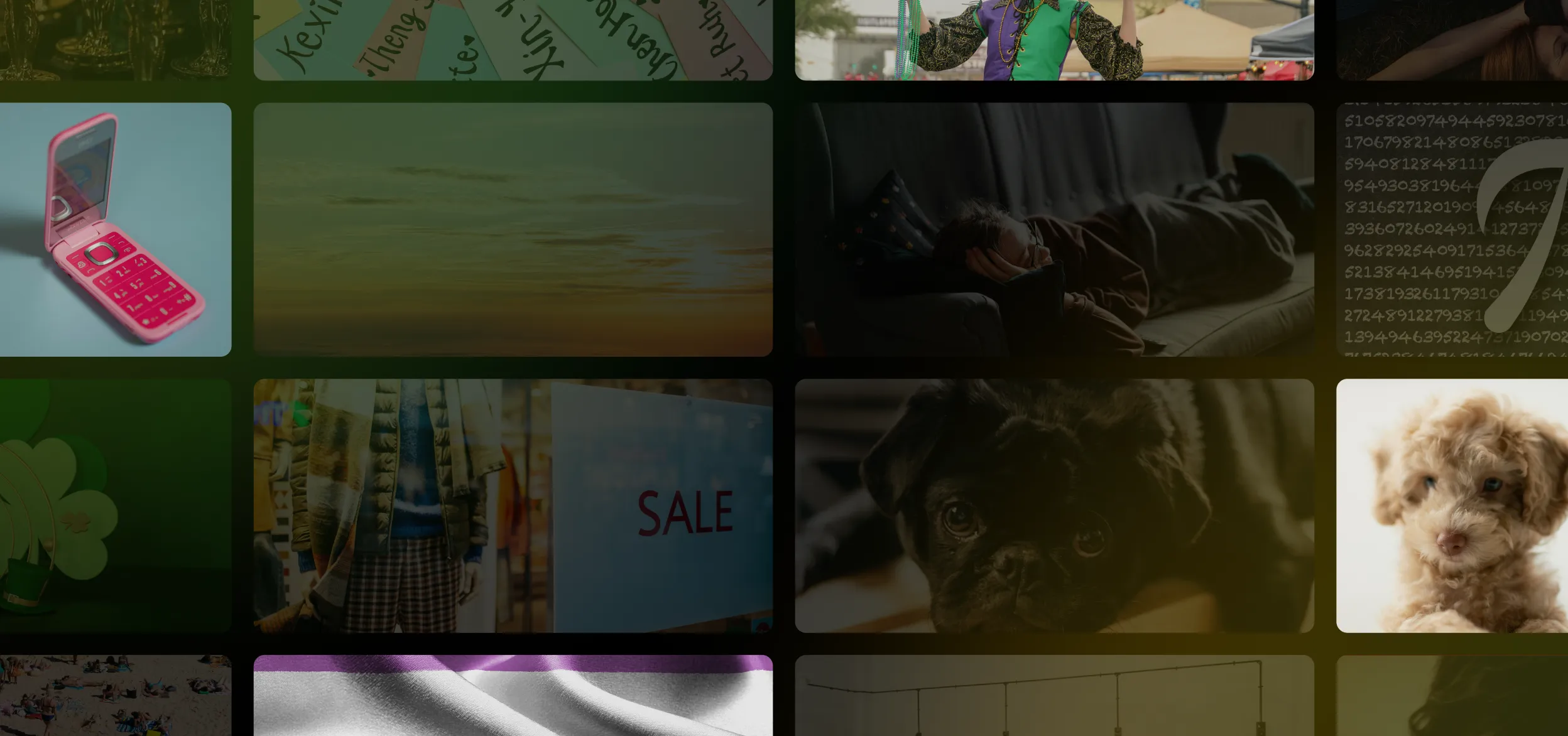 March SMS marketing calendar preview